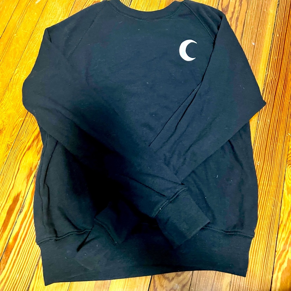 Spiritual Gangster black moon sweatshirt size women’s xs